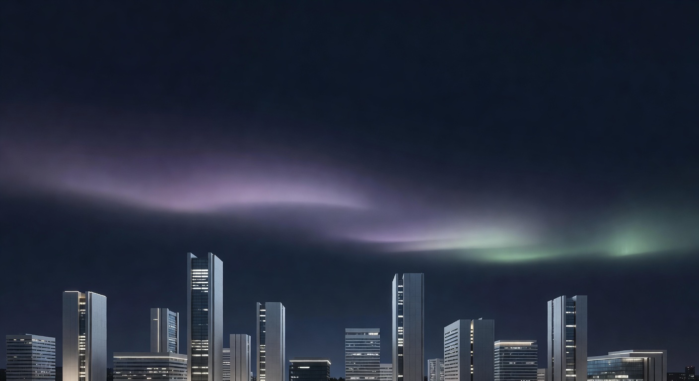 未来の東京夜景