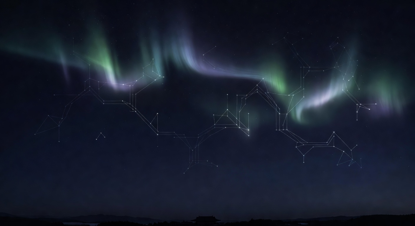 満天の星空 — イノベーションの可能性が広がる宇宙のようなビジョンを象徴するイメージ
